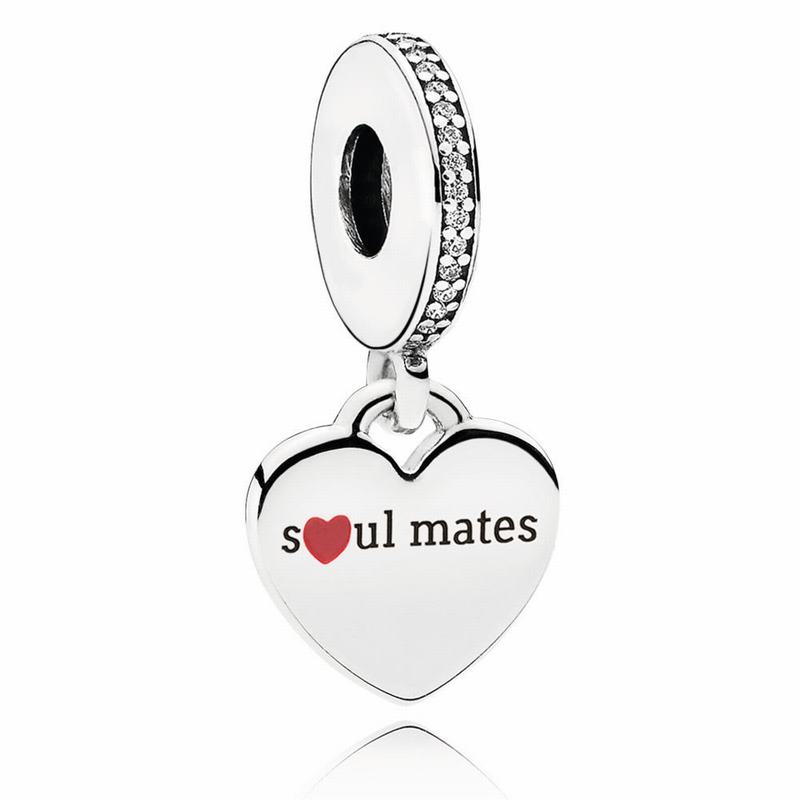 Pandora Soulmates Dangle Charm NZ Sale, Sterling Silver (362750-TQV)